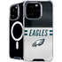 NFL Philadelphia Eagles White Striped iPhone 16 Pro MagSafe Case